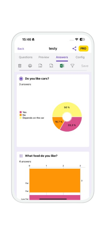 View form responses